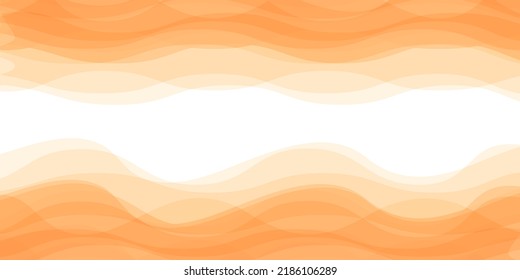 Autumn wave curve pattern background