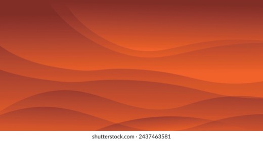 Autumn Wave Technology Silhouette Background
