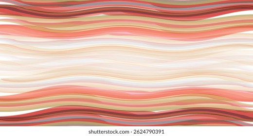 Autumn Wave Washi Pattern Background
