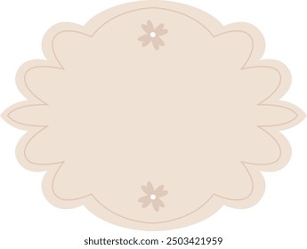 Autumn Wedding Design Badge Vector Illustration