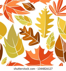 Autumn Wind Background Isolated Vector Illustration Graphic Design