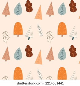 autumn winter seamless pattern background