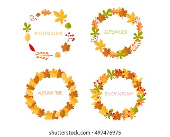 Autumn Wreath Set