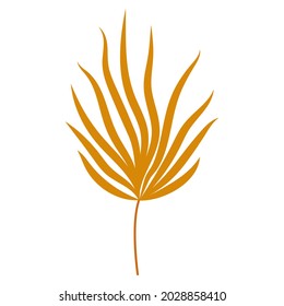 autumn yellow leaf aspen. Vector leafs EPS10. Spring