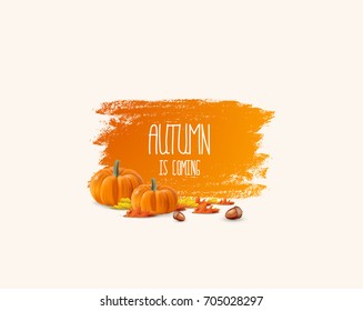     autumnal abstract background in grunge style 

