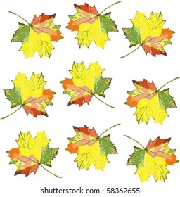 Autumnal background.         eps10