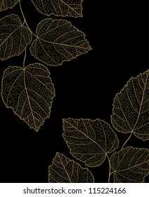 Autumnal background with your text (vector eps 8)