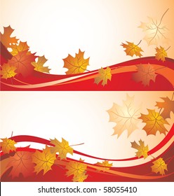Autumnal banners