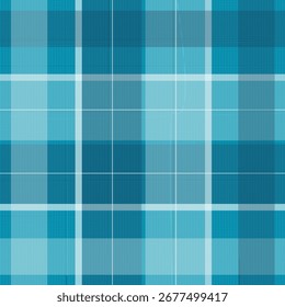Autumnal colors tartan pattern. Vector design