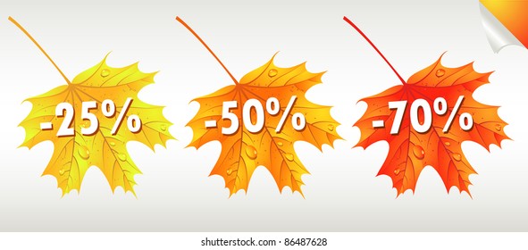Autumnal discount.