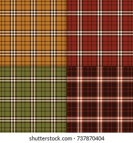 autumnal plaids