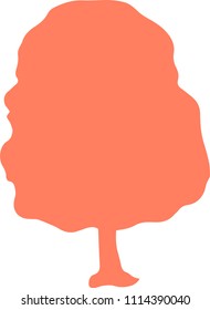 Autumnal Tree silhouette