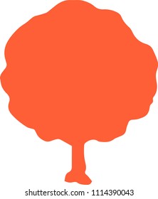 Autumnal Tree silhouette