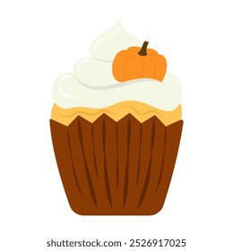 Autumn-themed Illustrations with Seasonal Items and Treats Thanksgiving