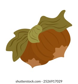 Autumn-themed Illustrations with Seasonal Items and Treats Thanksgiving