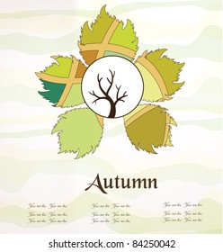 the autumn-vector
