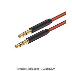 Aux audio cablo two sided