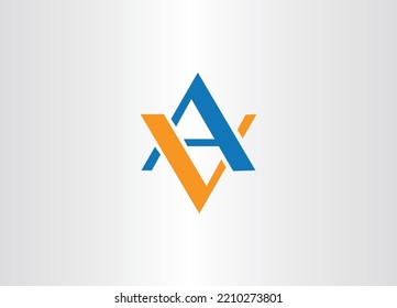 AV Creative and Minimalist Logo Design