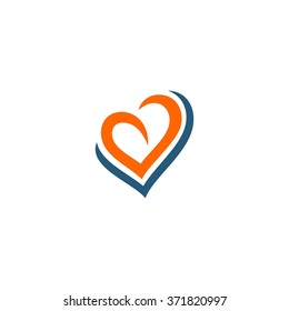 av heart love logo