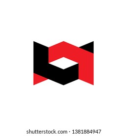 AV letter with up and down arrows logo design