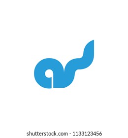 av letter logo