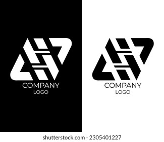 elemento de diseño de logotipo de letra AV