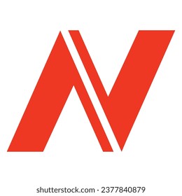 diseño de ilustración vectorial de logotipo de letra av
