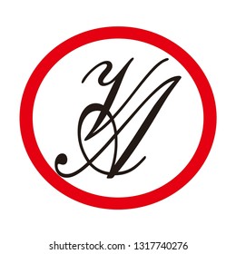 av letter vector logo