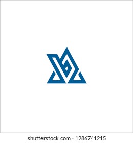 AV Logo Design Modern