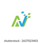 av logo design, av vector, Initial AV Logo Design Vector , a v letter logo, minimal style logo	