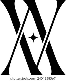 AV Logo	Template in a modern minimalist style
