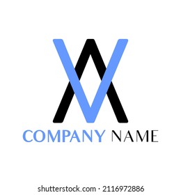 AV logo for your bussines and work