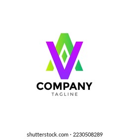 AV Modern Logo Good For Industrial 