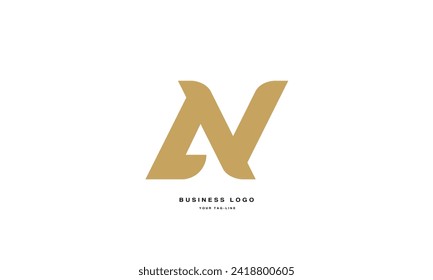 AV, VA, A, V, abstraktes Logo-Design