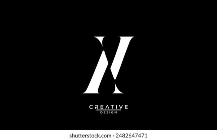 AV, VA, A, V, Abstract Letters Logo Monogram