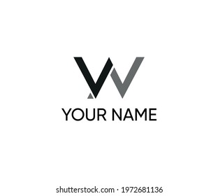 AV VA A V letter logo with bold shapes and luxury icon. Initial logo concept vector. Brand. Branding. Minimalist. Corporate. Logomarca.