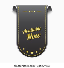Available golden Vector Icon Design