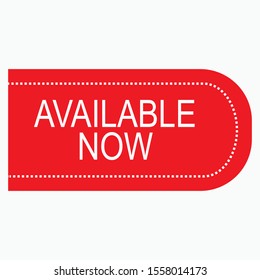 Available Icon - Vector, Sign and Symbol for Design, Presentation, Website or Apps Elements. 