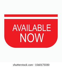 Available Icon - Vector, Sign and Symbol for Design, Presentation, Website or Apps Elements. 