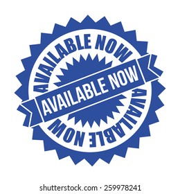 Available label design, vector illustration.