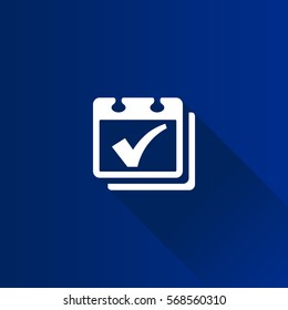Available label icon in Metro user interface color style. Calendar job freelance
