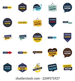 Available Now 25 Vector Banners for Distinctive and Memorable Branding Solutions