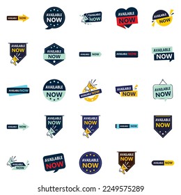 Available Now 25 Vector Banners for Eye-catching and High-impact Marketing Materials