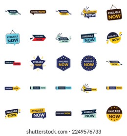 Available Now 25 Vector Banners for Distinctive Marketing Materials