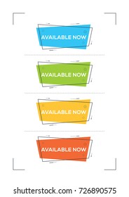 AVAILABLE NOW CONCEPT