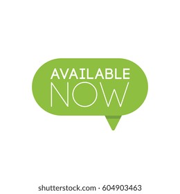 available now - label design