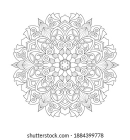 available stock of mandala art series for coloring books