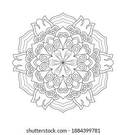 available stock of mandala art series for coloring books