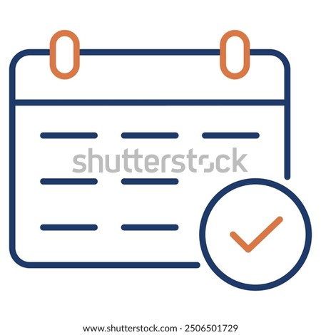 Available Today Icon Design. Representing Availability. Scheduling. Appointments. Same Day Service. Vector icon.