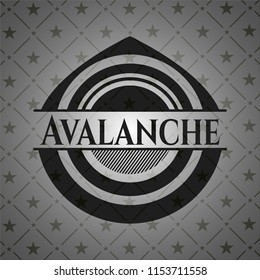 Avalanche dark icon or emblem
